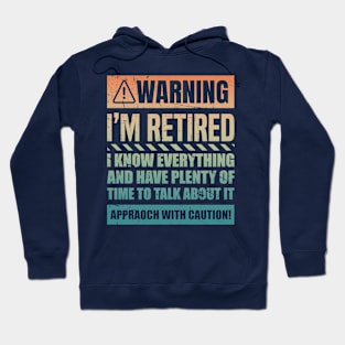 Retirement Design For Men Women Retiree Retired Retirement Hoodie